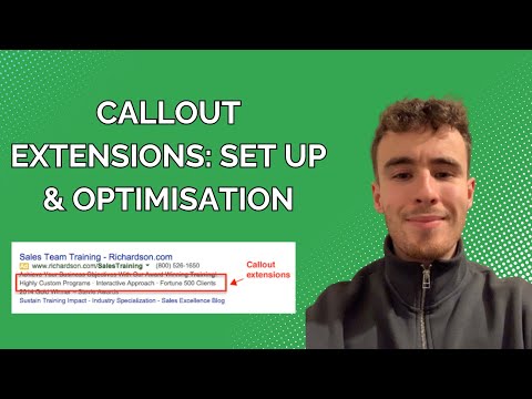 Google Ads Callout Extensions Fully Explained