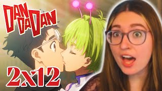 AN ALIEN KISS!? | DANDADAN 2x12 REACTION Clash! Space Kaiju vs. Giant Robot!