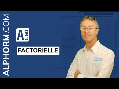 Comment calculer une factorielle sous Algobox Vidéo Tuto