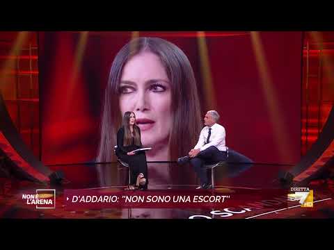 Patrizia D'Addario rompe il silenzio e racconta a Massimo Giletti la sua verità