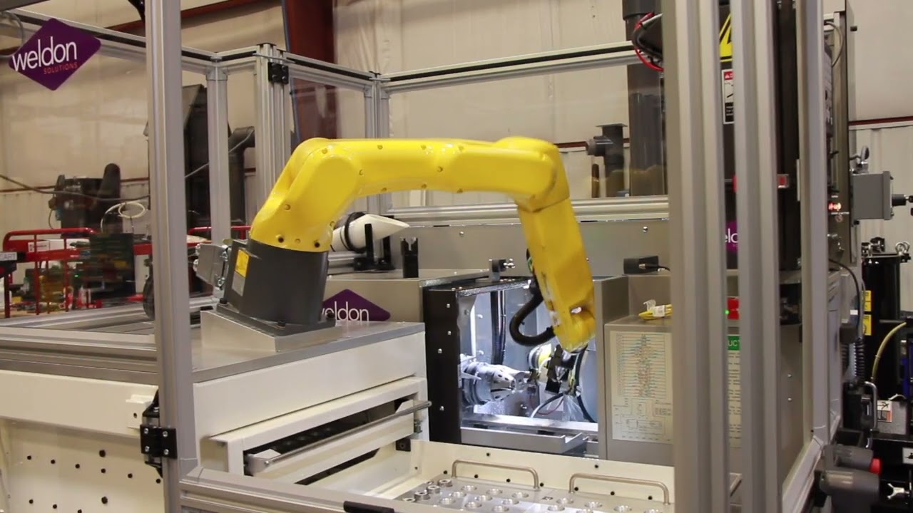 Weldon Solutions Automated Robotic Tray System