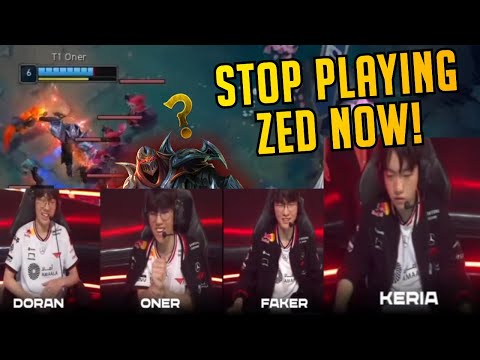 ONER! WHAT WAS THAT!? T1 Oner Picks Zed in LCK - T1 vs NS Highlights with Voice Comms Translated