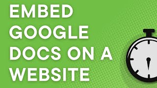 How to embed Google Docs on a website (2 examples) (2023)