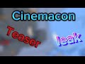 Sonic movie 3 cinemacon teaser leak