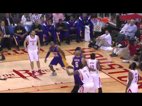 Kobe Bryant dishes to Carlos Boozer for the bucket! Regular Season 2014