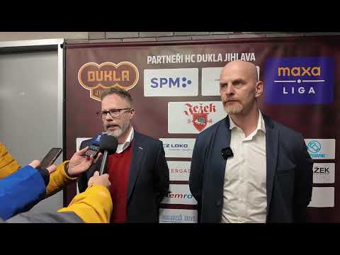 ML 25/26, 23. kolo: Dukla - Vsetín 3:2 sn., trenéři