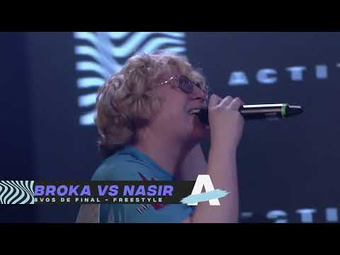 BROKA VS NASIR CATRIEL 2 - Nacional Actitud Freestyle 2022 - 8vos.