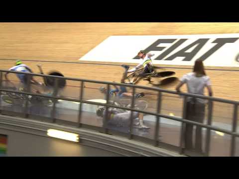 Men's Omnium 5 Scratch 15km CRASH