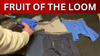 Fruit of the Loom Boxer Briefs After 705 Days