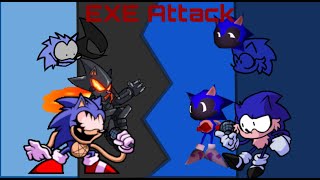 EXE Attack!!! (fnf monotone attacks: But Satanos,  Furnace, X terion, and Hog sings it)