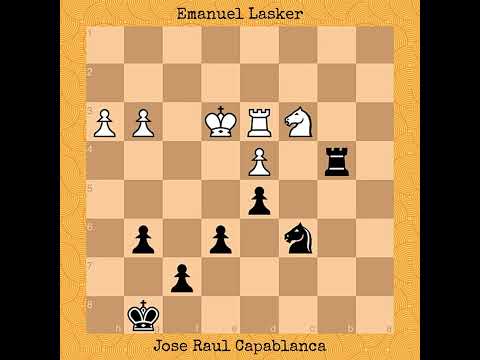 Emanuel Lasker vs Jose Raul Capablanca | World Championship Match (1921)