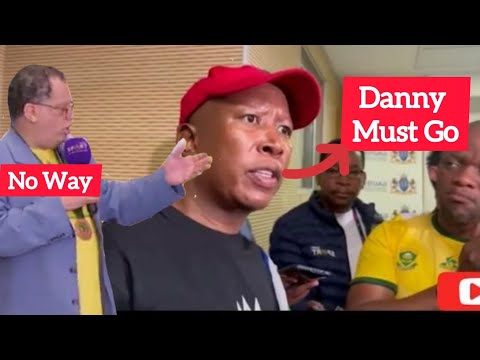 Julius Malema Want Danny Jordan To Go, He Can't Answer Simple Questions.