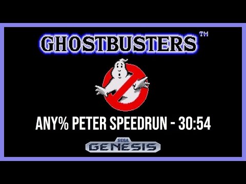World Record - Ghostbusters (Genesis) Any% Peter Speedrun - 30:54