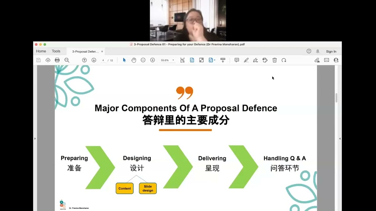 Sample Class on Proposal Defence