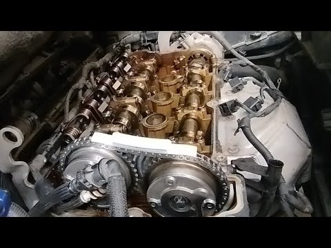 Citröen C4 Picasso 2012 1.6i 16V 88kW timing chain replacement 5FS 5FW