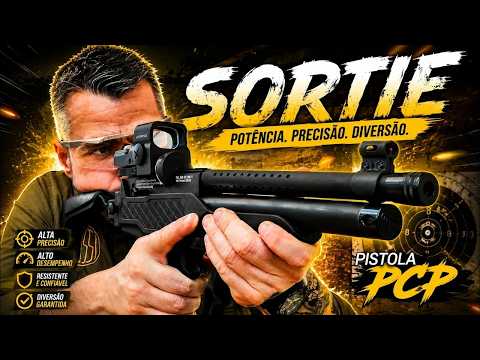 HATSAN SORTIE AUTO 6.35mm Conheça Autonomia, Potência e Modo Pistola/Carabina
