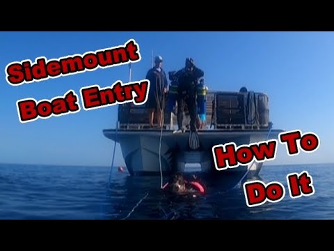 Boat Entry Using Sidemount