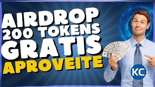 KC NETWORK GANHE 200 TOKENS GRATIS - AIRDROP E MINERAÇÃO