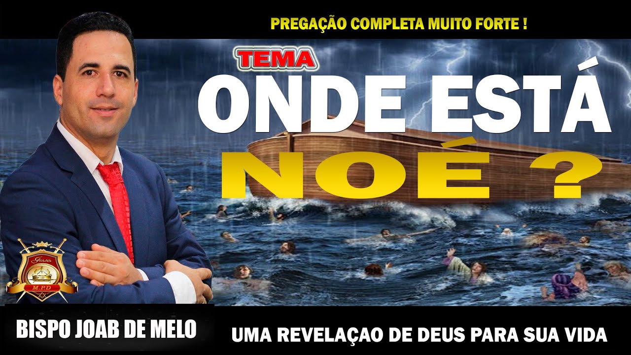 PREGAÇÃO COMPLETA MUITO FORTE 🔥 - ONDE ESTÁ NOÉ😭