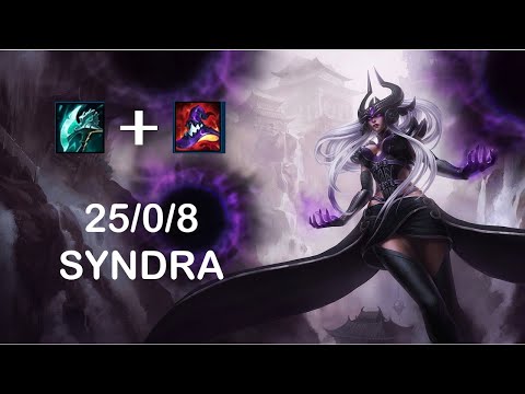 SYNDRA WITH NIGHT HARVESTER IS OP