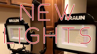 New Braun Work Lights From Harbor Freight