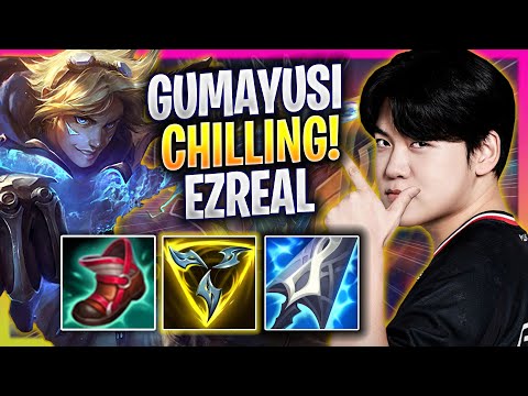 GUMAYUSI CHILLING WITH EZREAL! - T1 Gumayusi Plays Ezreal ADC vs Kai'sa! | Season 2025