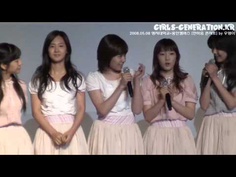 【LIVE】080508 少女时代「全体」少女时代+Baby Baby+Kissing You 明治大学节〈正面FC〉