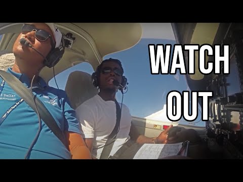 Student Pilot Flying Steep Turns In The Diamond da40 Video