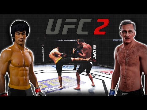 Bruce Lee vs. Jacques Yves Cousteau - EA sports UFC 2