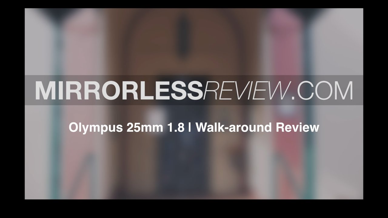 Объектив Olympus M.Zuiko Digital 25mm f/1.8, черный