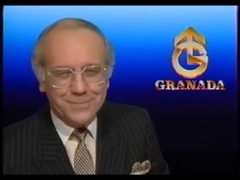 Granada closedown with Charles Foster - 23/12/86