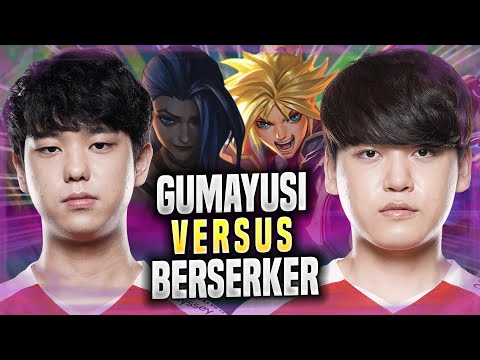 T1 GUMAYUSI vs C9 BERSERKER! - T1 Gumayusi Plays Ezreal ADC vs C9 Berserker Jinx! | Season 2022