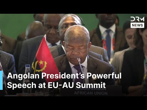 “A New Era for Africa & Europe” — President João Lourenço’s Powerful Summit Opening Speech | AC1G