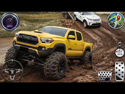 4x4 Offroad Jeep Driving Simulator 3D - Drive SUV 4x4 jeep Offroad Game - Android Gameplay