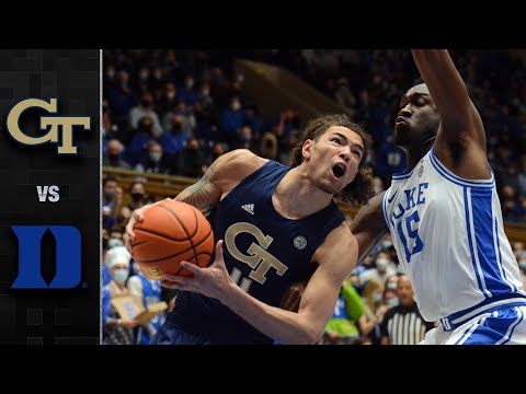 Georgia Tech vs. Duke Men's Basketball Highlights (2021-22)