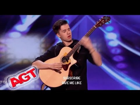 Marcin Patrzalek: Polish Guitarist MURDERS His Guitar! | America's Got Talent 2019