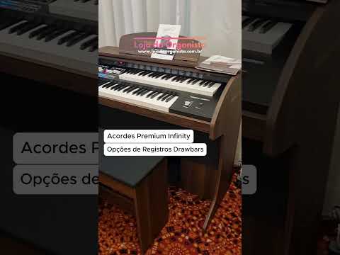 Orgão Musical Acordes Premium Infinity (Loja da Organista) #orgaomusical #orgaoeletronico