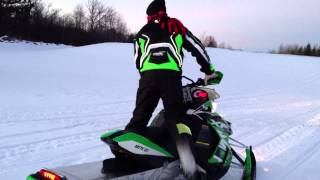 2013 XF 1100 Turbo Sno Pro Arctic Cat Snowmobile Visual Eddie Vegas MN