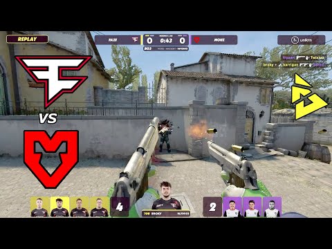 WINNER TO QUALIFY !! FaZe vs MOUZ - HIGHLIGHTS - INFERNO - BLAST Paris Major Europe CSGO 2023.