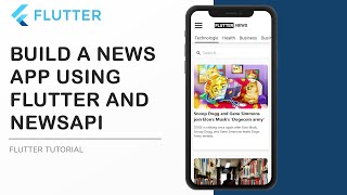 Flutter News App using NewsAPI | Flutter HTTP request Tutorial