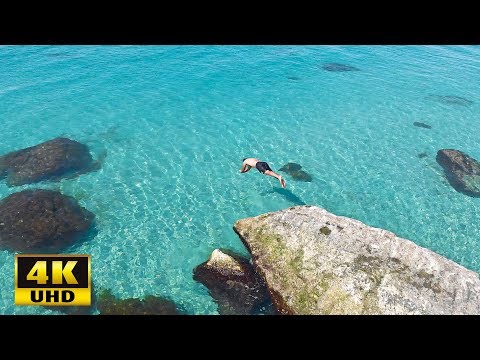Mar Cáspio em Aktau, Cazaquistão