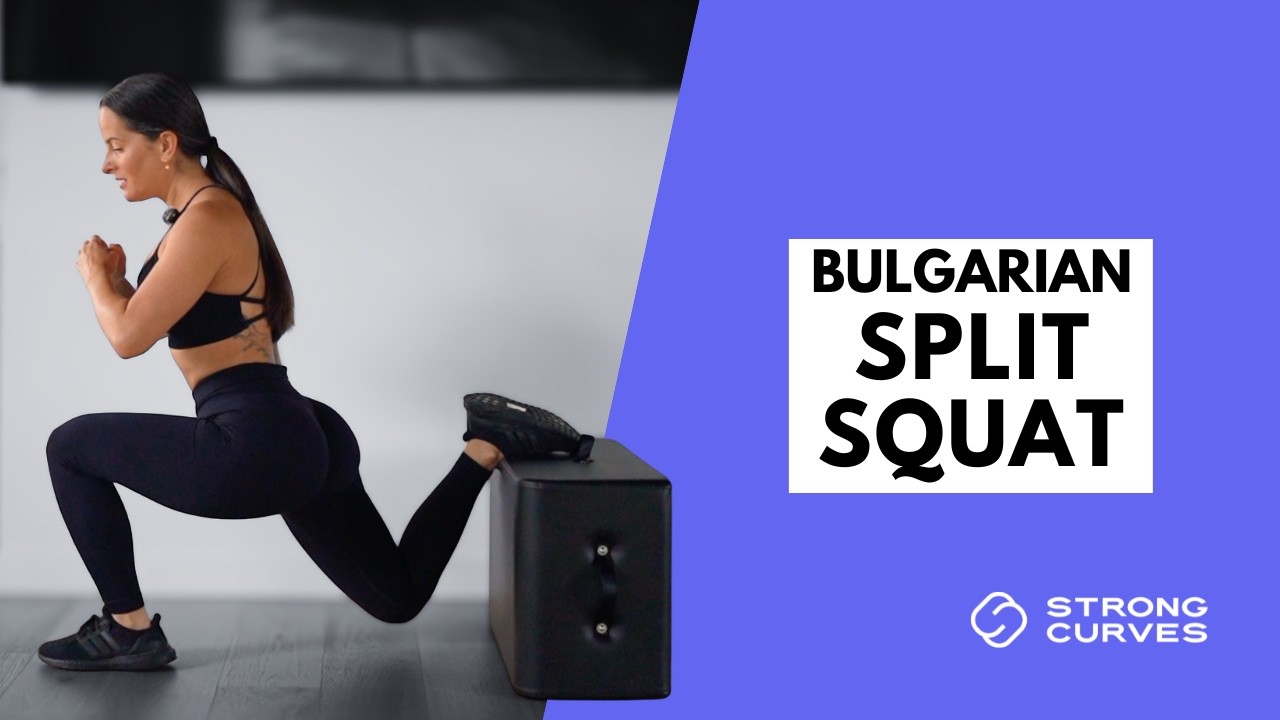 How to Do Dumbbell Bulgarian Split Squat | Exercise Guide | Strong Curves