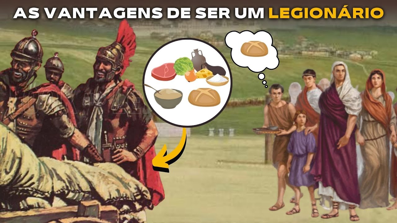 Quais as vantagens que os legionários tinham sobre os civis no Império Romano?