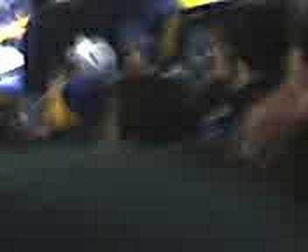 BOCA 2 GIMNASIA 1. GOL DE LEDESMA PENAL, DESCONTROL