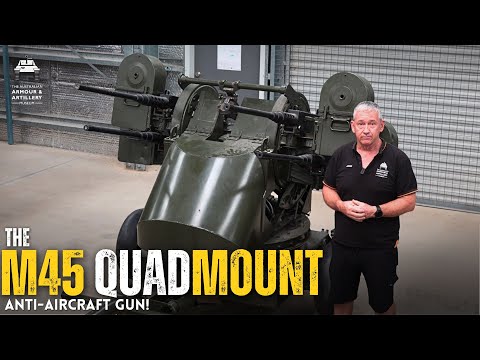 Das M45 Quadmount .50 cal Flugabwehrgeschütz!