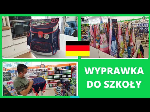 WYPRAWKA DO SZKOŁY DLA I i III KLASISTY W NIEMCZECH/ Back to school #wyprawkadoszkoły