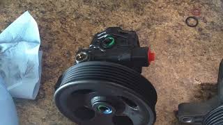 Genesis Coupe Power Steering Pump Install