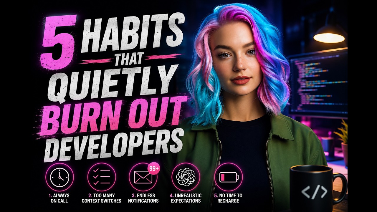 5 Habits That Quietly Burn Out Developers