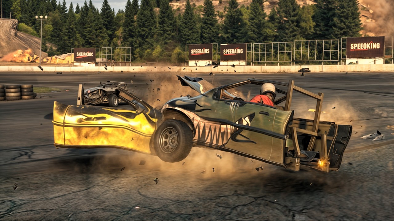 TORNEIO DE BATIDAS COM CARROS CORTADOS - Wreckfest 2 Carreira #5
