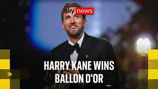Harry Kane crowned 2026 Ballon d'Or winner | Sky News coverage